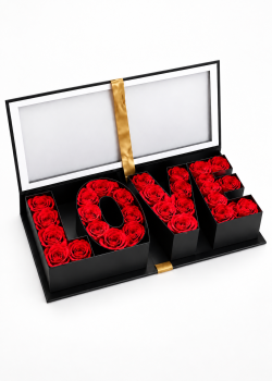 Caja Love Rojo